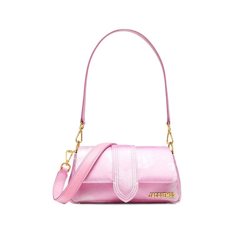 Jacquemus Le Petit Bambimou Satin Print Toile De Jouy Pink
