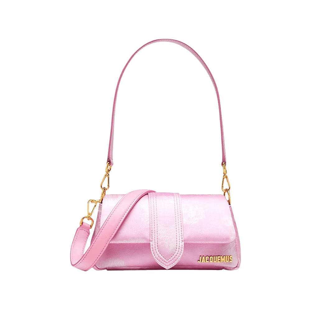 Jacquemus Le Petit Bambimou Satin Print Toile De Jouy Pink