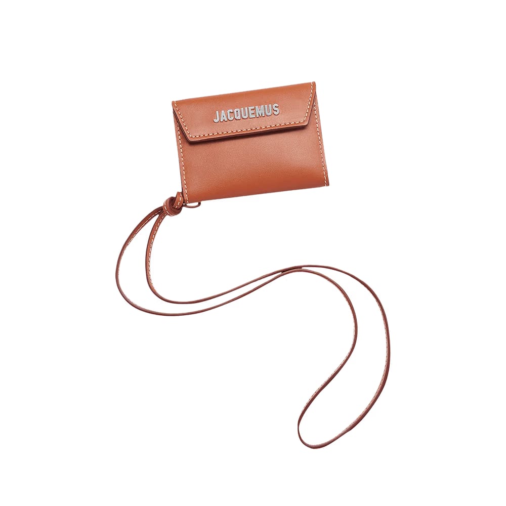 Jacquemus Le Porte Neck Pouch Light Brown