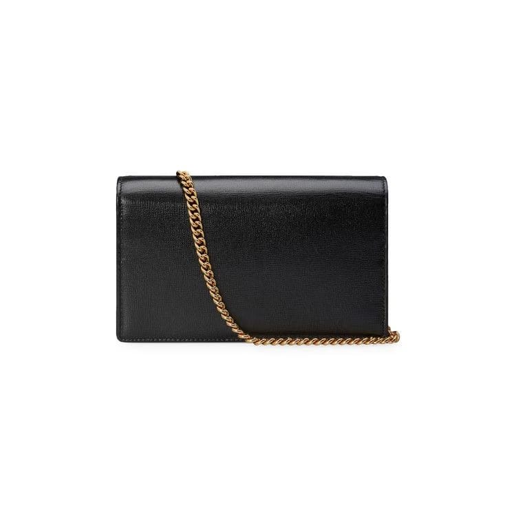 Gucci Marina Chain Wallet Black