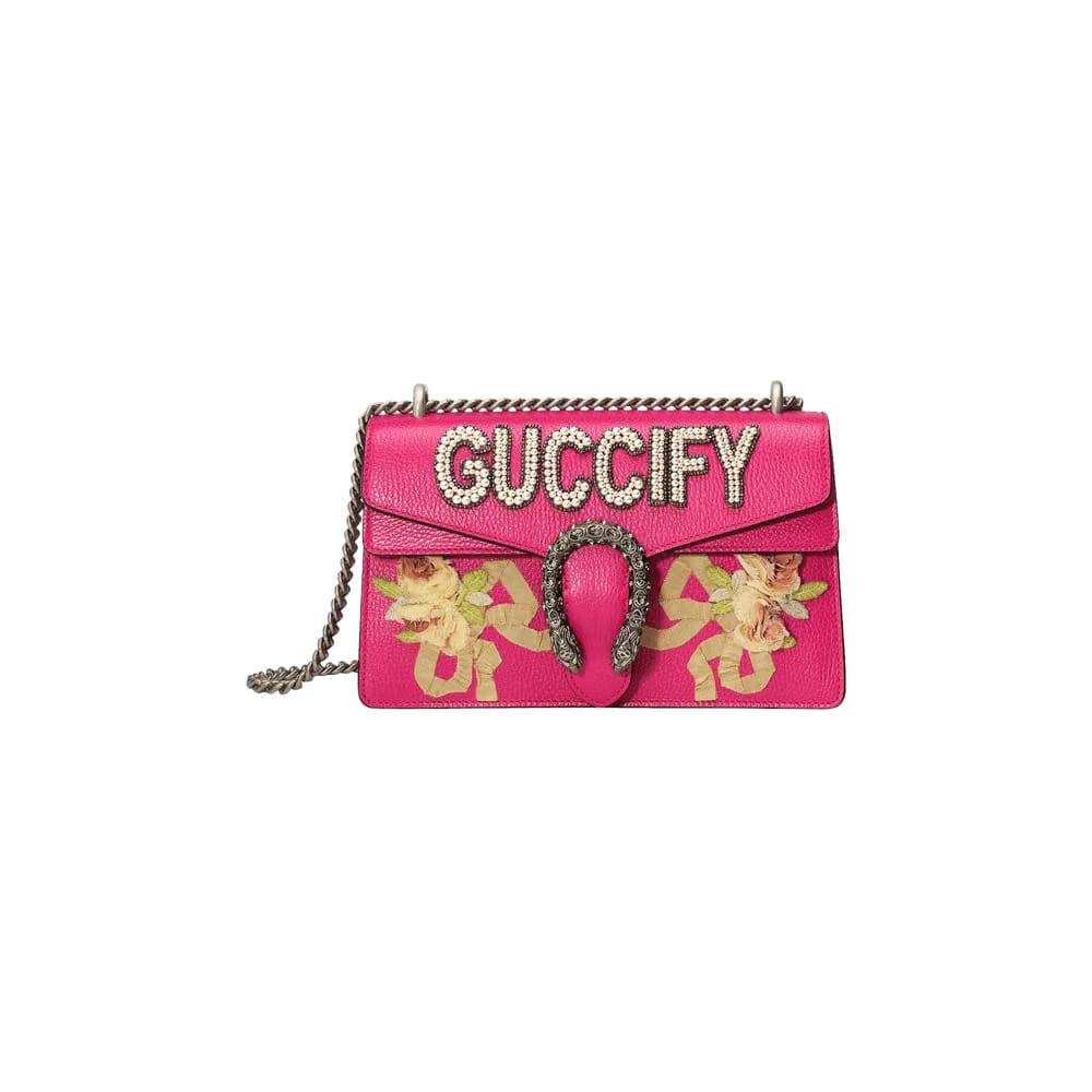 Gucci Dionysus Small Size Shoulder Bag Pink