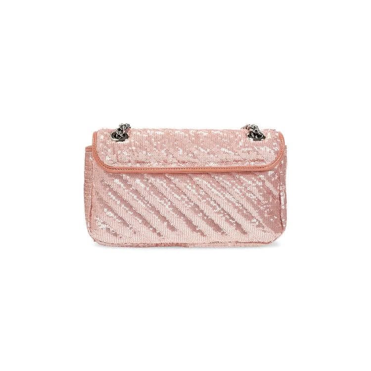 Gucci GG Marmont Quilted Shoulder Bag Pink/Purple