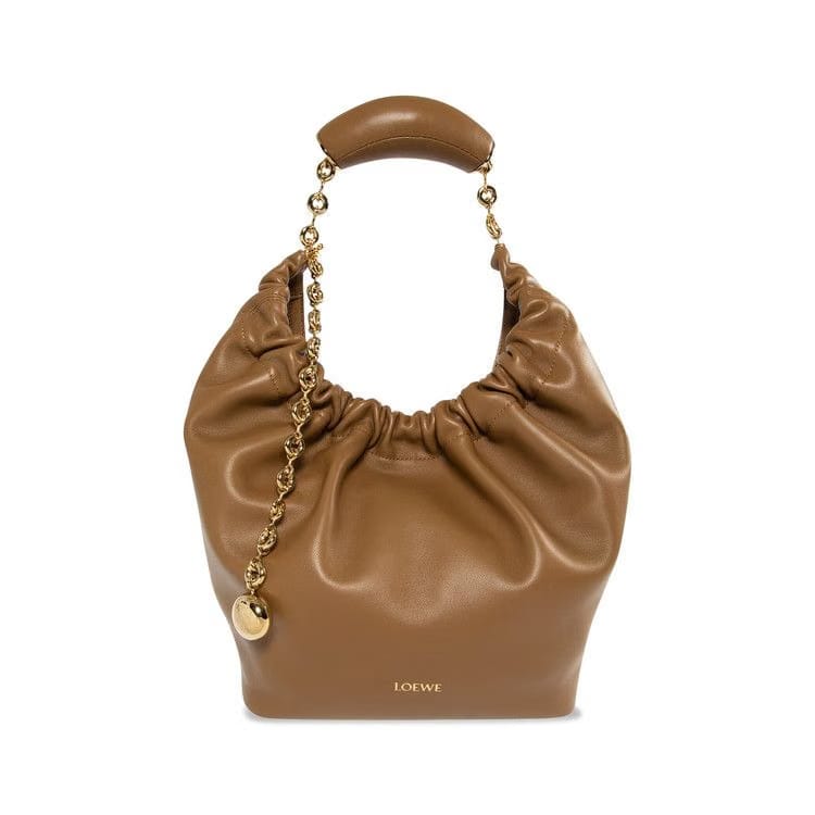 Loewe Small Squeeze bag Oak