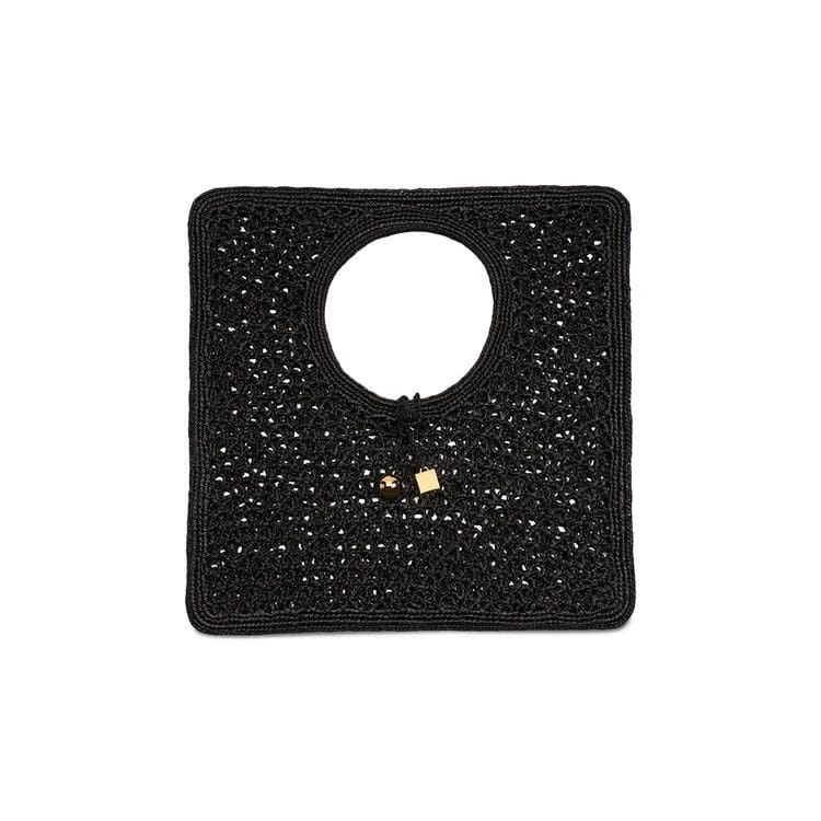 Jacquemus Le Carre Spiaggia Handbag Black