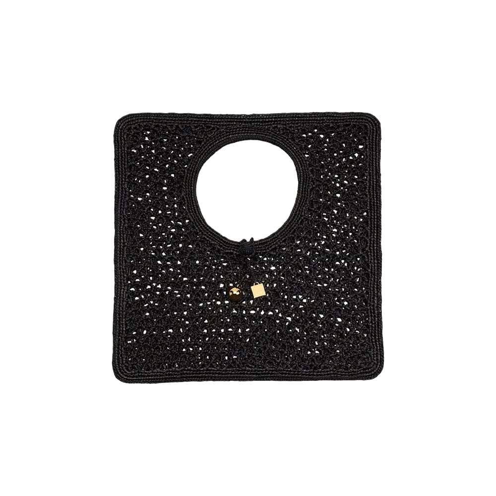 Jacquemus Le Carre Spiaggia Handbag Black