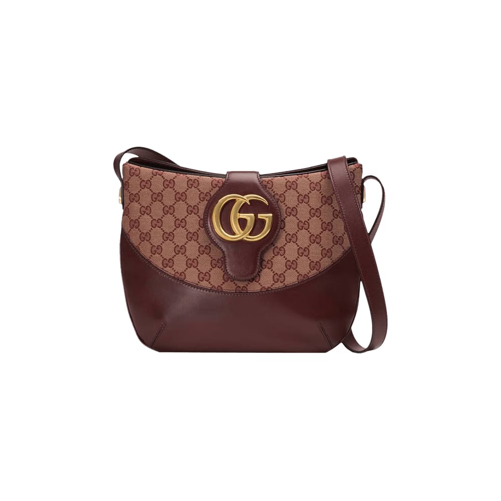 Gucci Arli Medium Shoulder Bag Brown