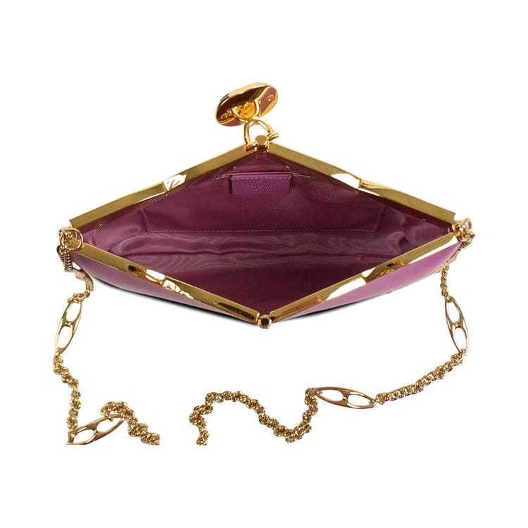 Gucci Broadway Evening Bag Purple