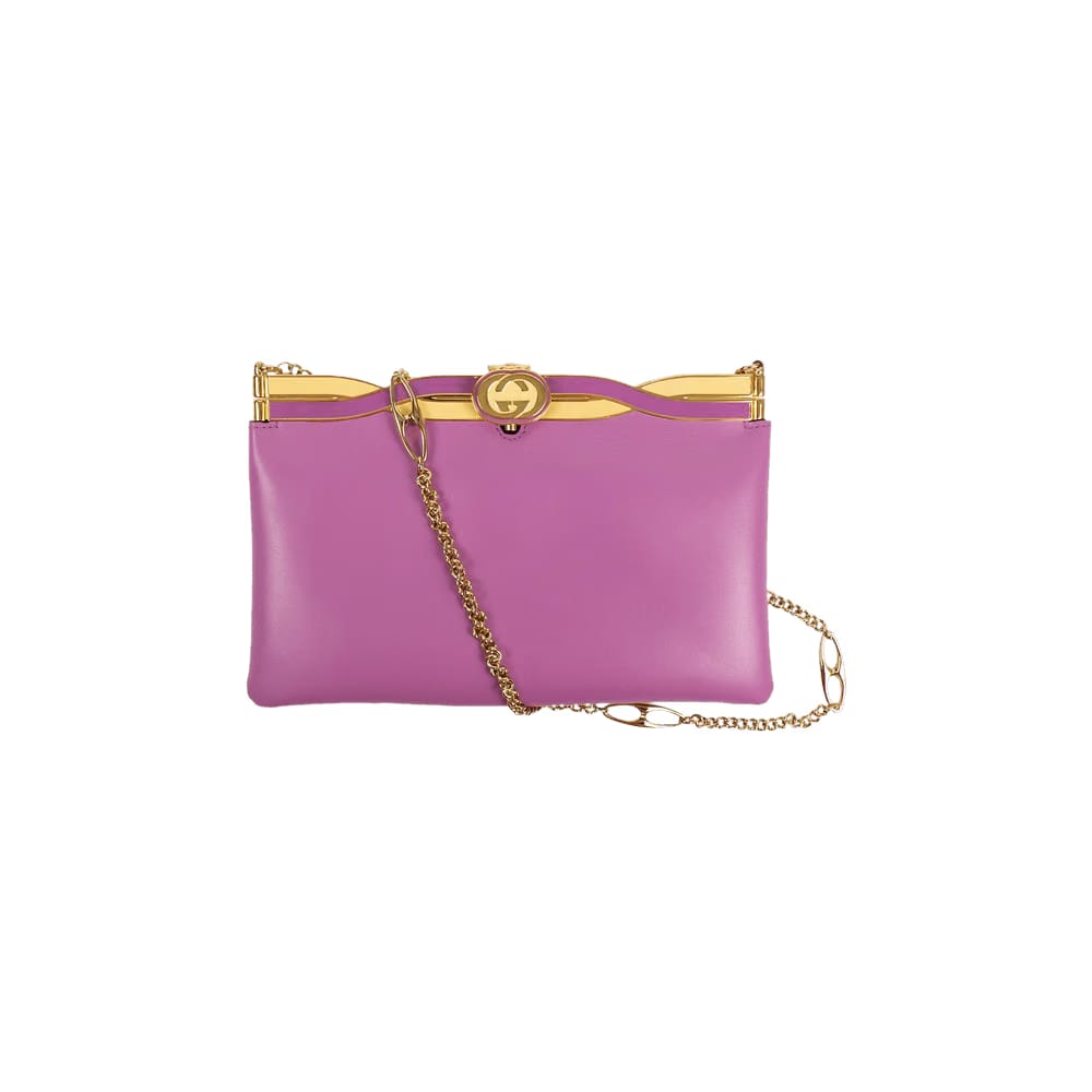 Gucci Broadway Evening Bag Purple