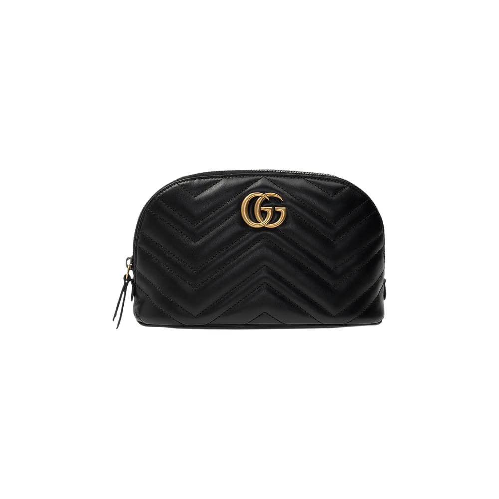 Gucci GG Marmont Cosmetic Case Black