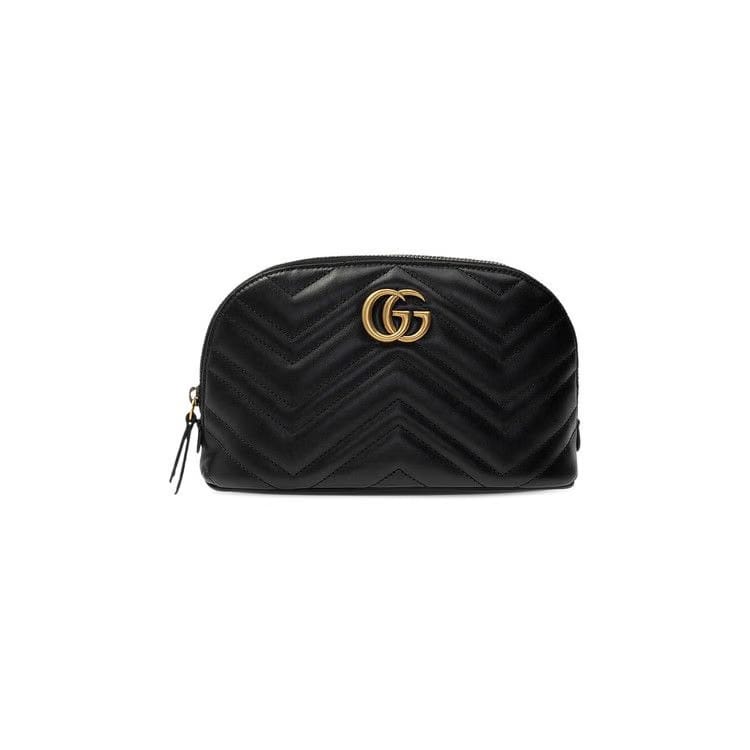 Gucci GG Marmont Cosmetic Case Black