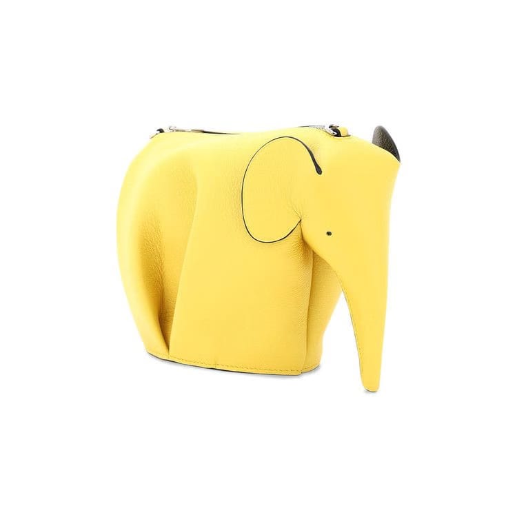 Loewe Elephant Mini Bag Yellow