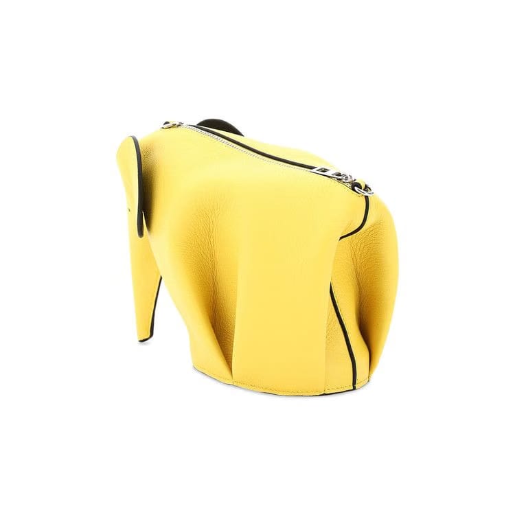 Loewe Elephant Mini Bag Yellow