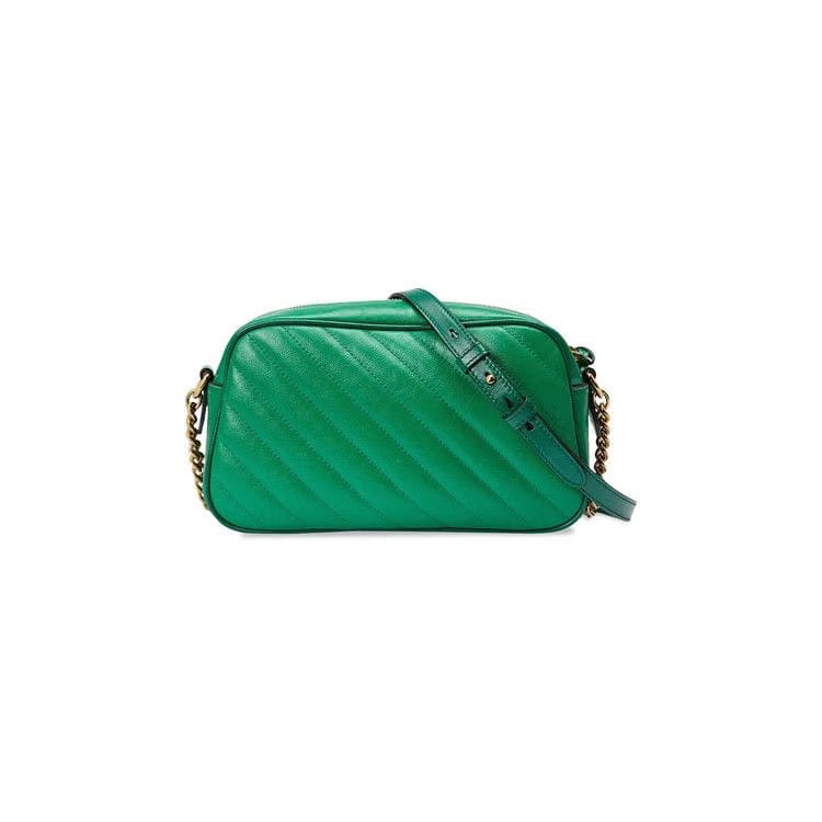 Gucci GG Marmont Small Shoulder Bag Green/Emerald