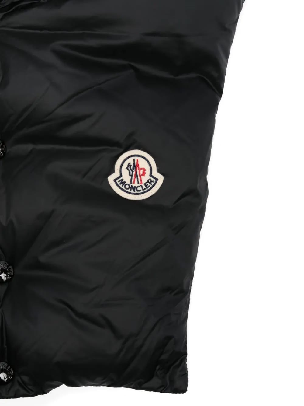 quilted high-neck hood
