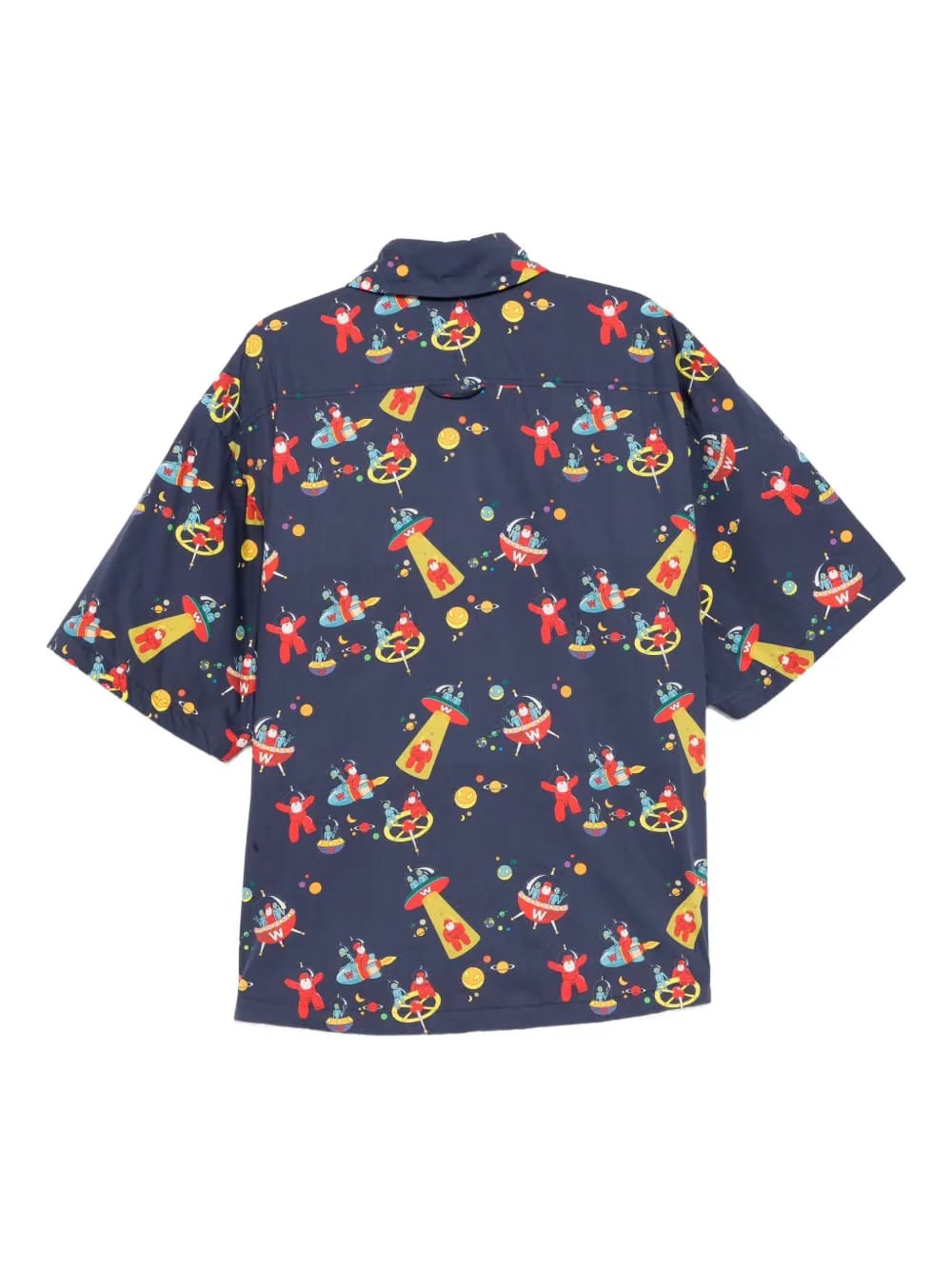 all-over print shirt jacket