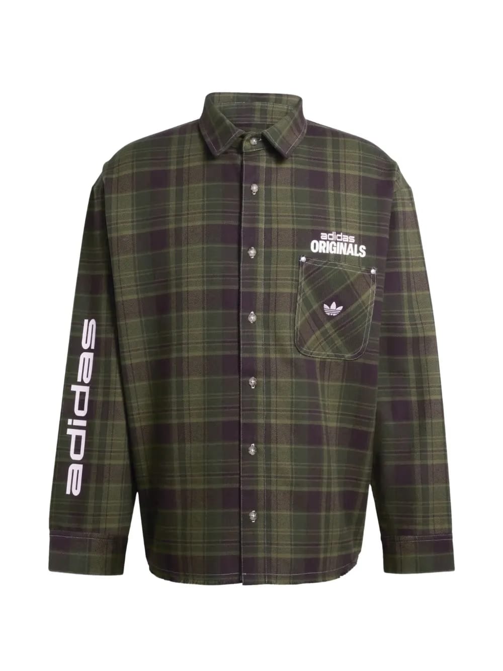 button up check shirt