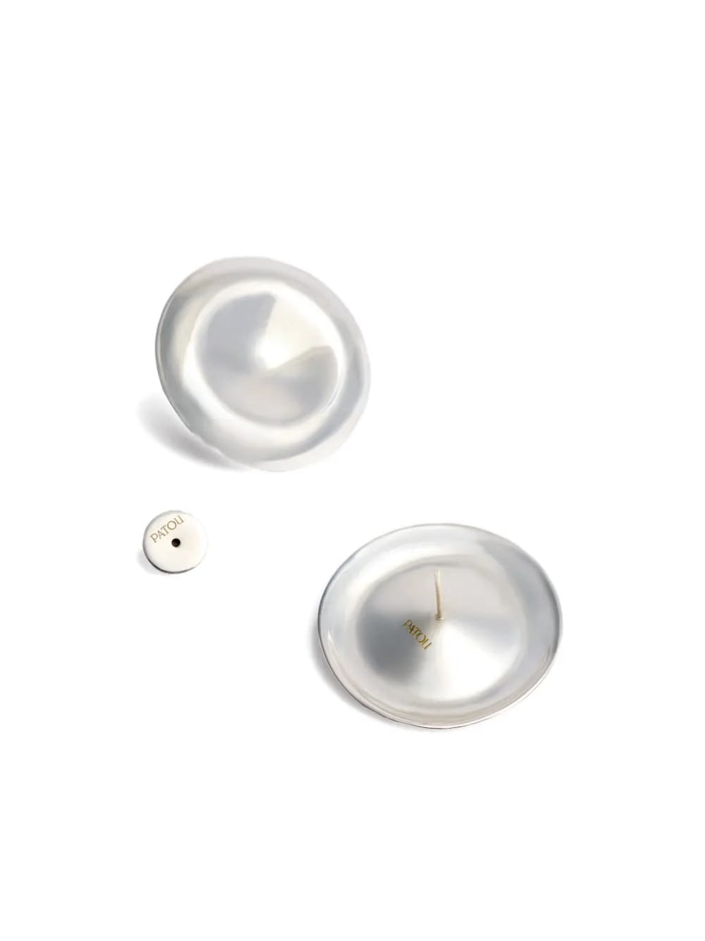 Disc earrings