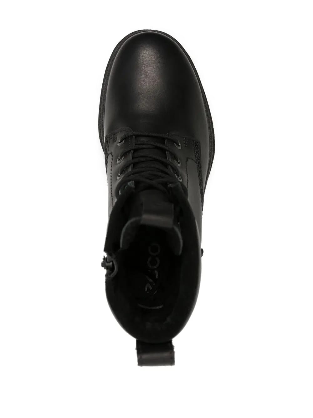 Grainer logo-embossed leather boots
