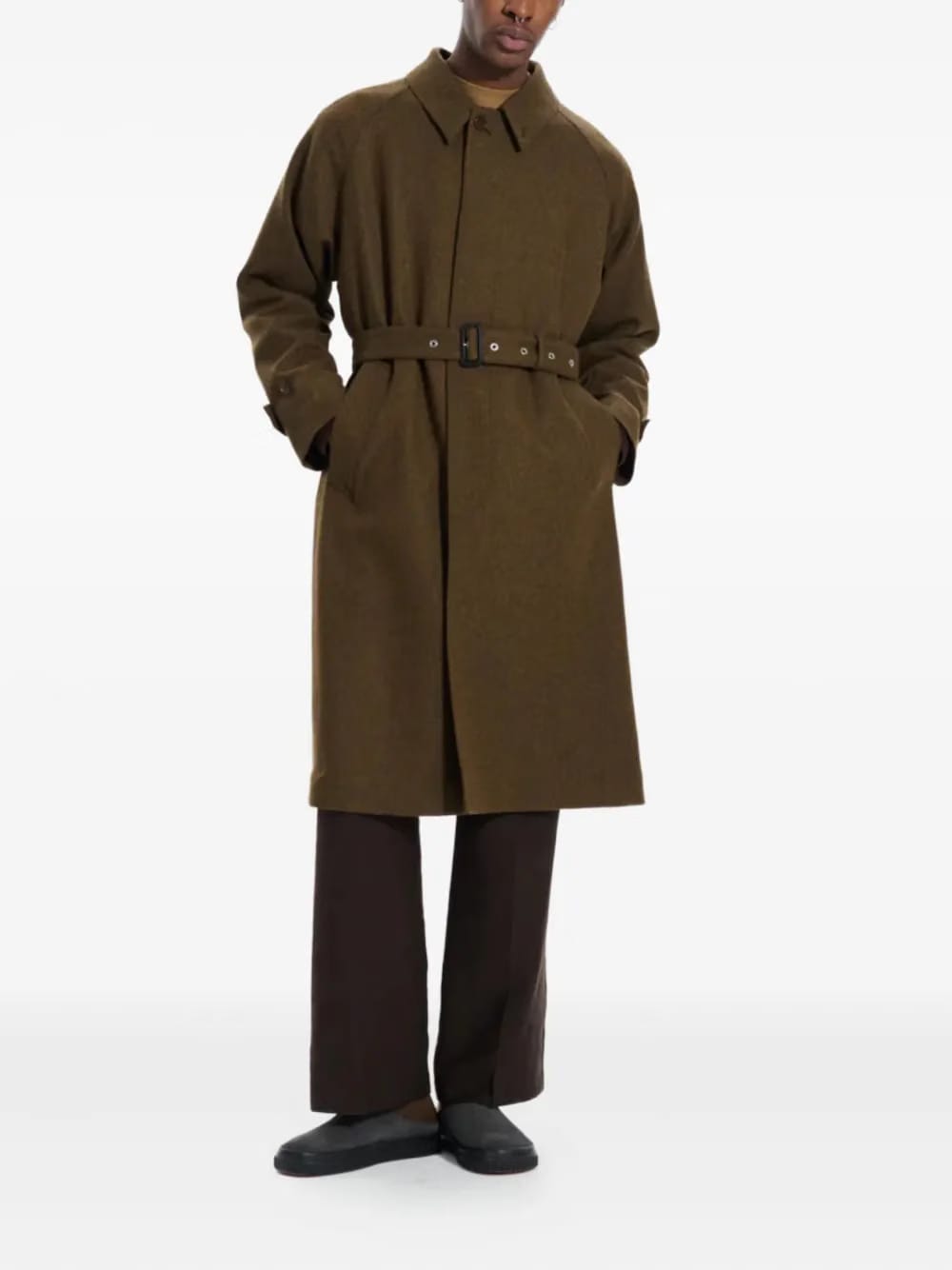 Roxburgh wool riding coat