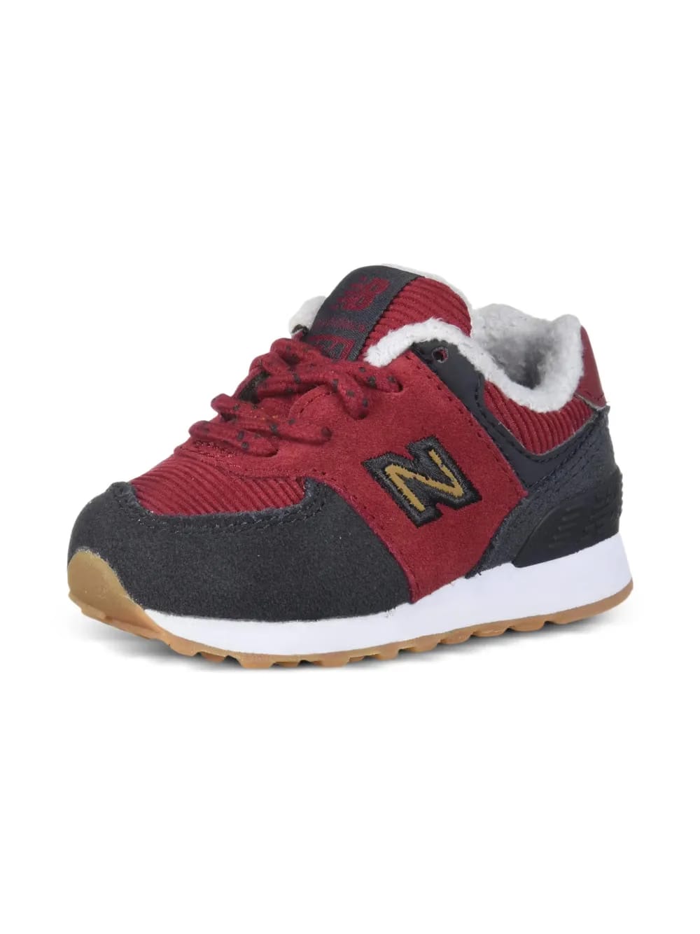 574 V1 TD corduroy logo sneakers