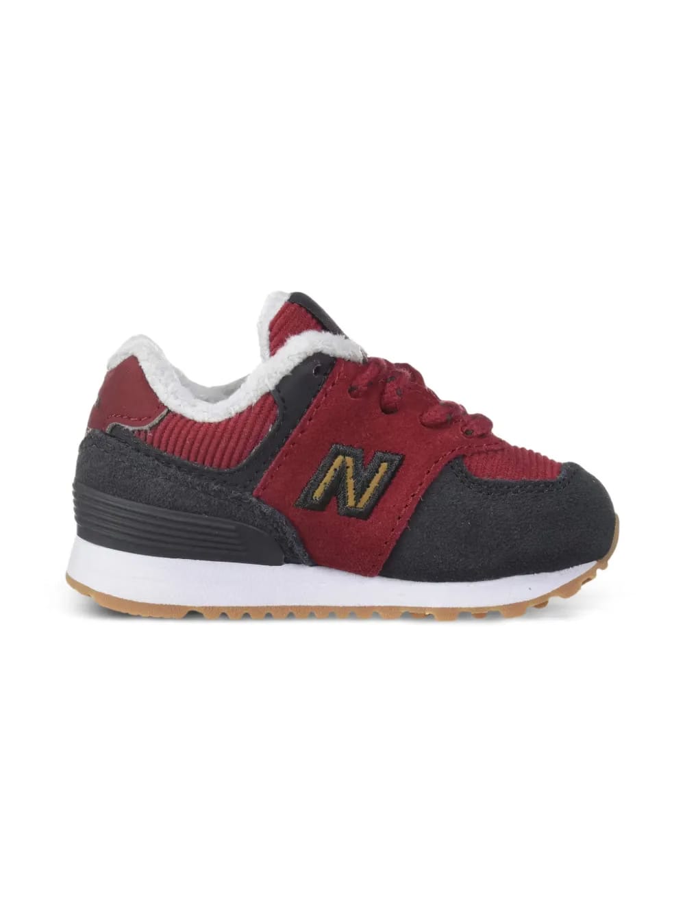 574 V1 TD corduroy logo sneakers