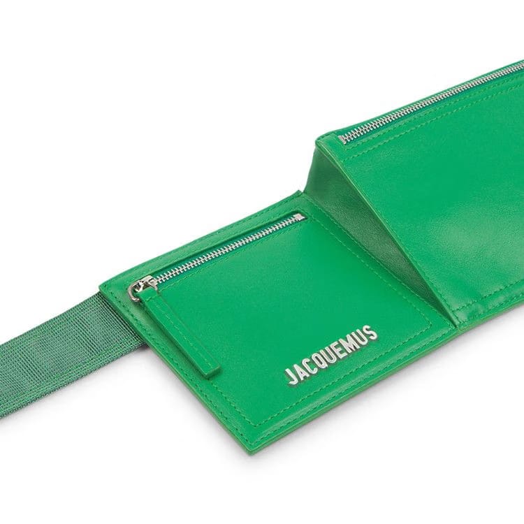 Jacquemus La Bananne Carr�e Bag Carre Green