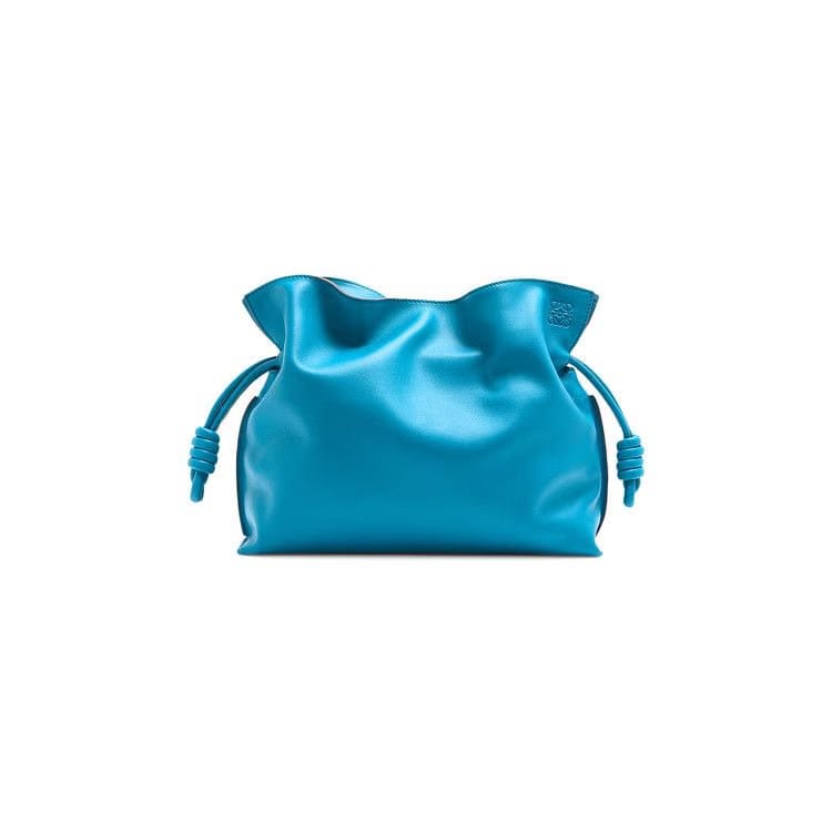 Loewe Flamenco Clutch Bag Lagoon Blue