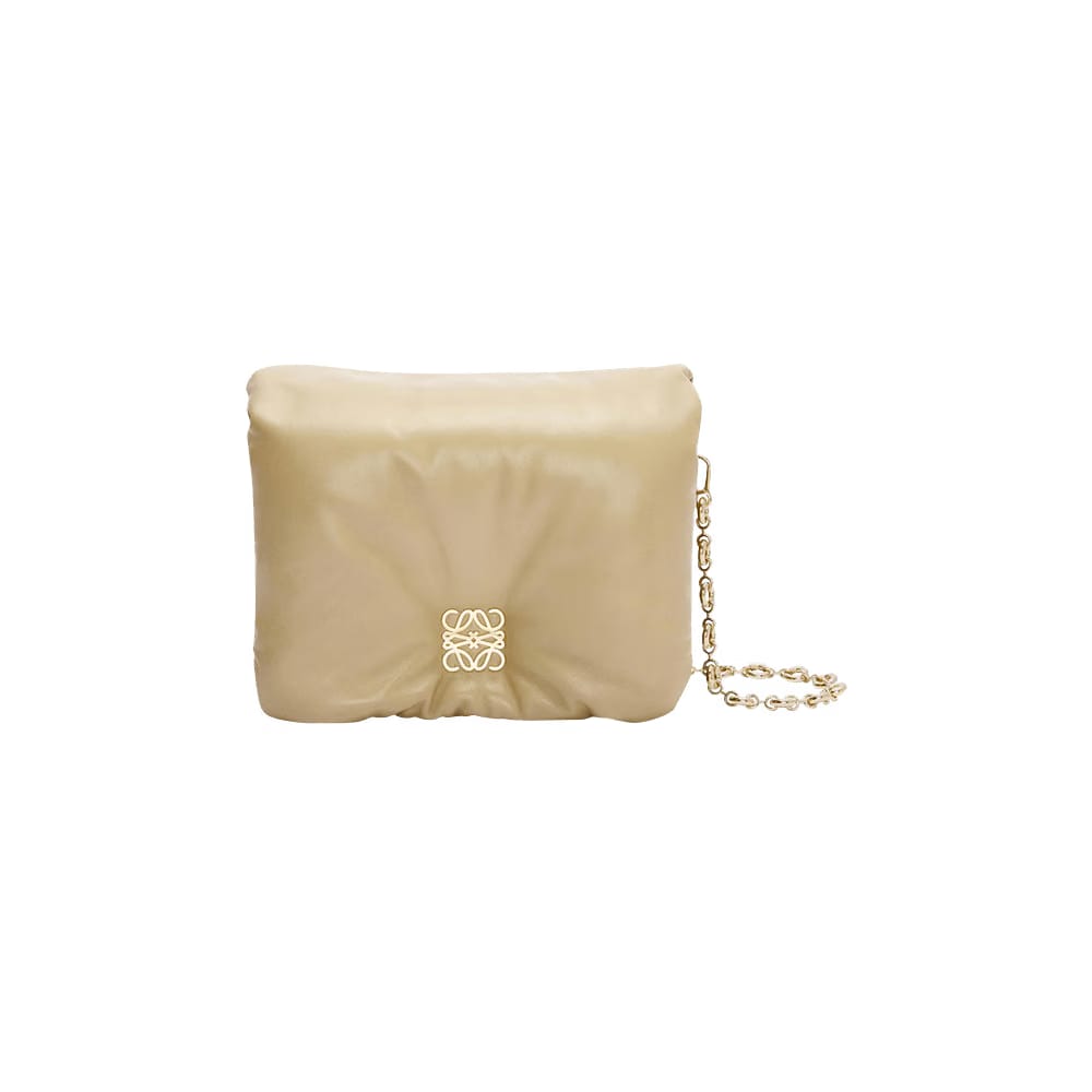 Loewe Goya Puffer Bag Clay Green