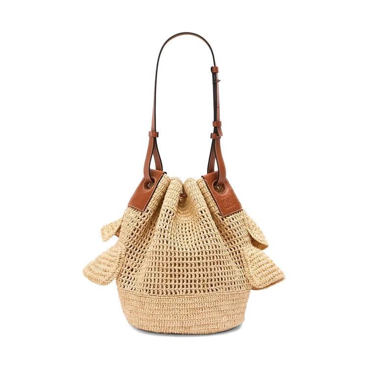 Loewe Balloon Ruffles Bag Natural/Tan