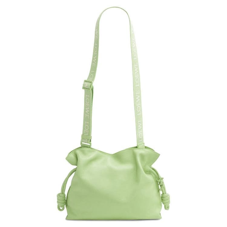 Loewe Flamenco Clutch Monochrome Bag Green Peony