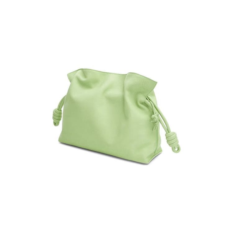 Loewe Flamenco Clutch Monochrome Bag Green Peony