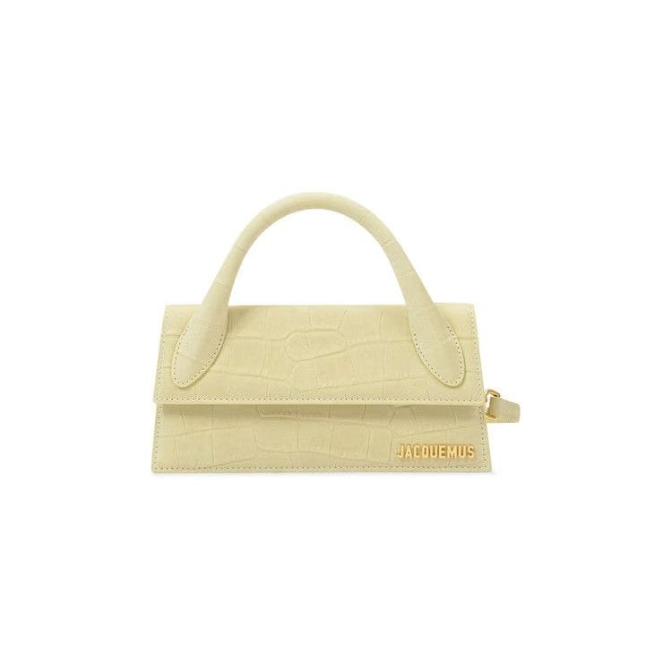 Jacquemus Le Chiquito Long Bag Yellow