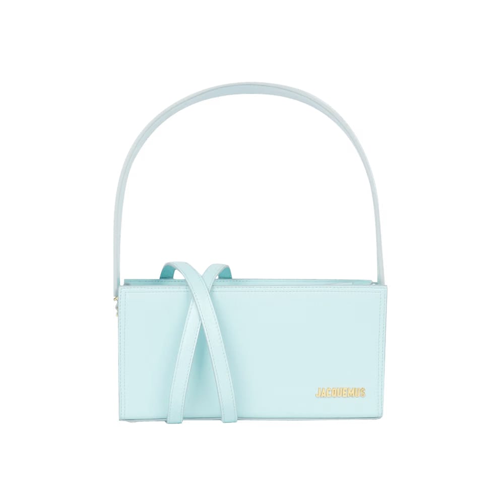 Jacquemus Le Rectangle Shoulder Bag Turquoise