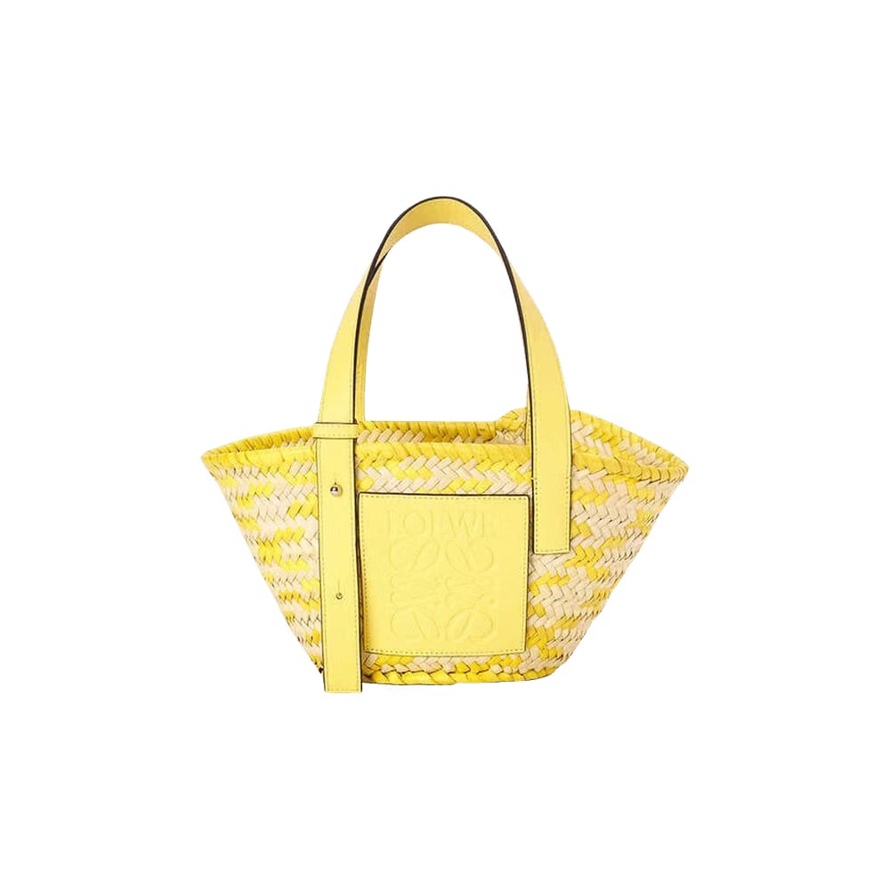 Loewe Basket Confetti Small Bag Natural/Lemon