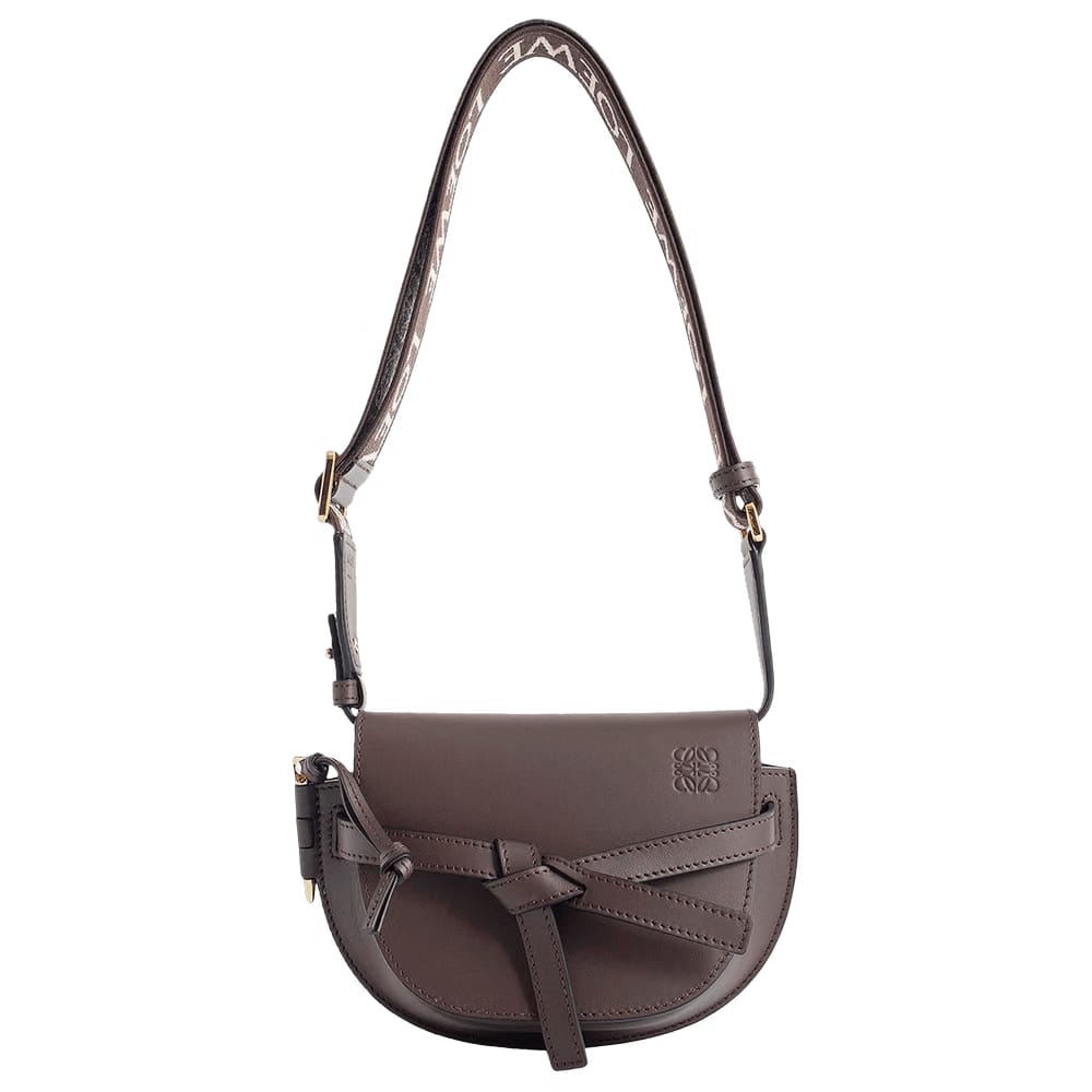 Loewe Gate Dual Mini Bag Chocolate