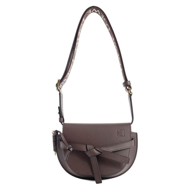 Loewe Gate Dual Mini Bag Chocolate