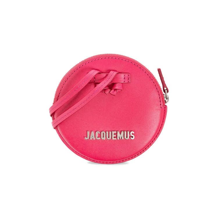 Jacquemus Le Pitchou Circle Neck Pouch Dark Pink