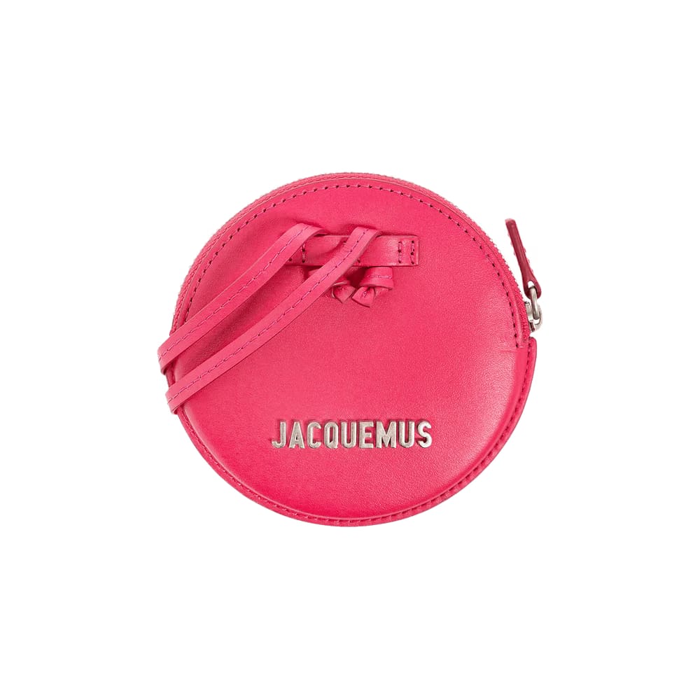 Jacquemus Le Pitchou Circle Neck Pouch Dark Pink