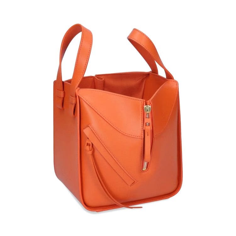 Loewe Hammock Compact Solid Bag Orange