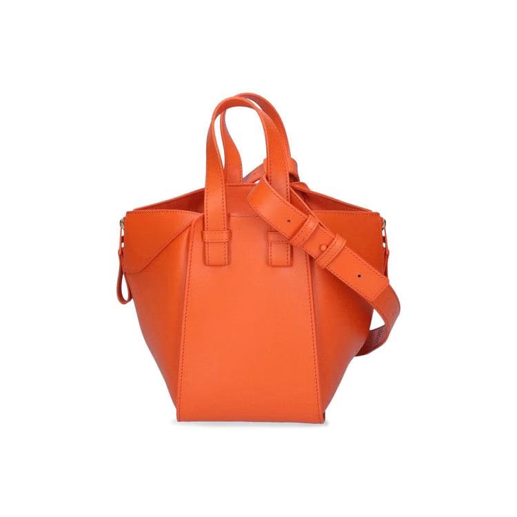 Loewe Hammock Compact Solid Bag Orange