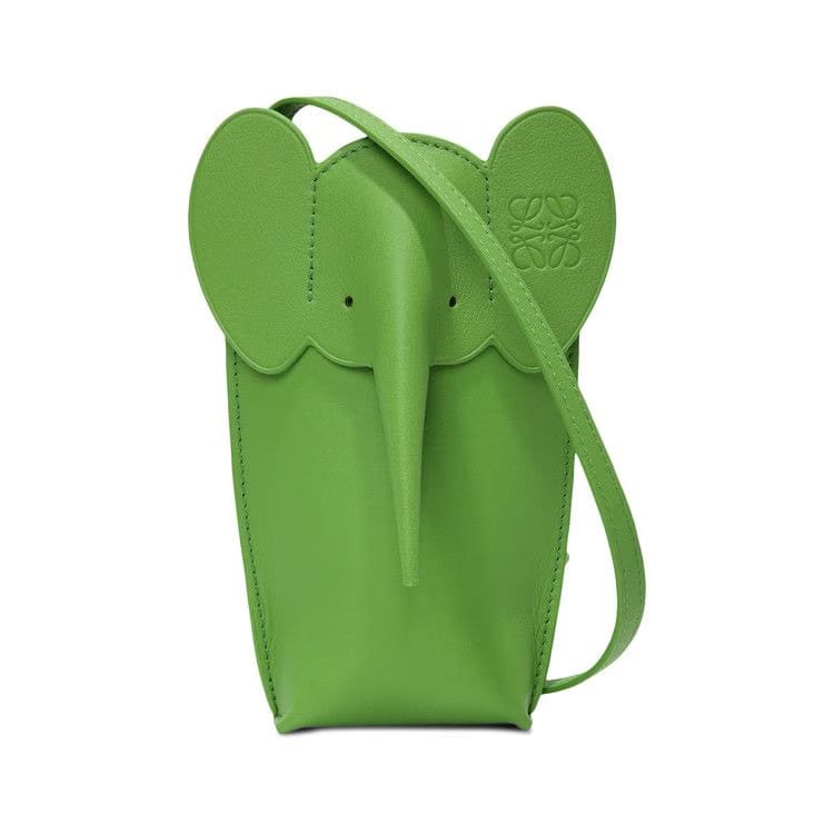 Loewe Elephant Pocket Pea Green