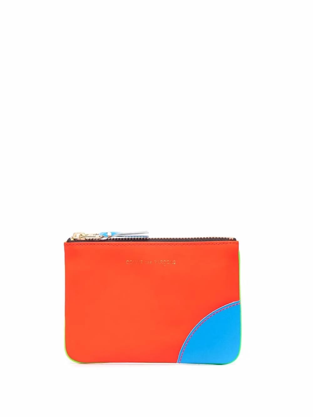 Super Fluo goatskin wallet