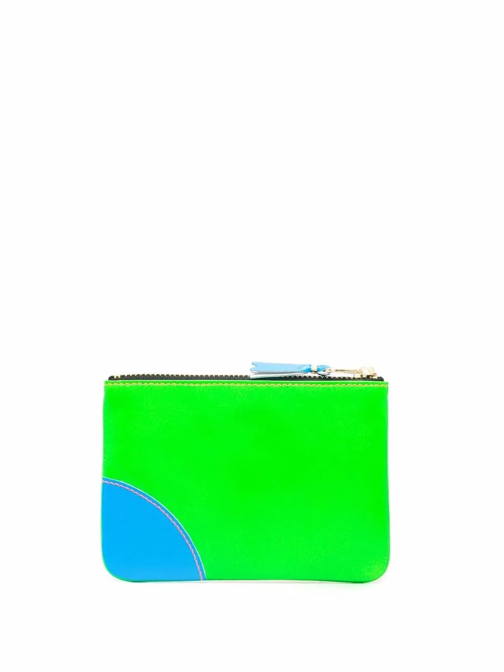 Super Fluo goatskin wallet