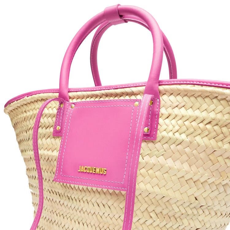 Jacquemus Le Panier Soli Neon Pink