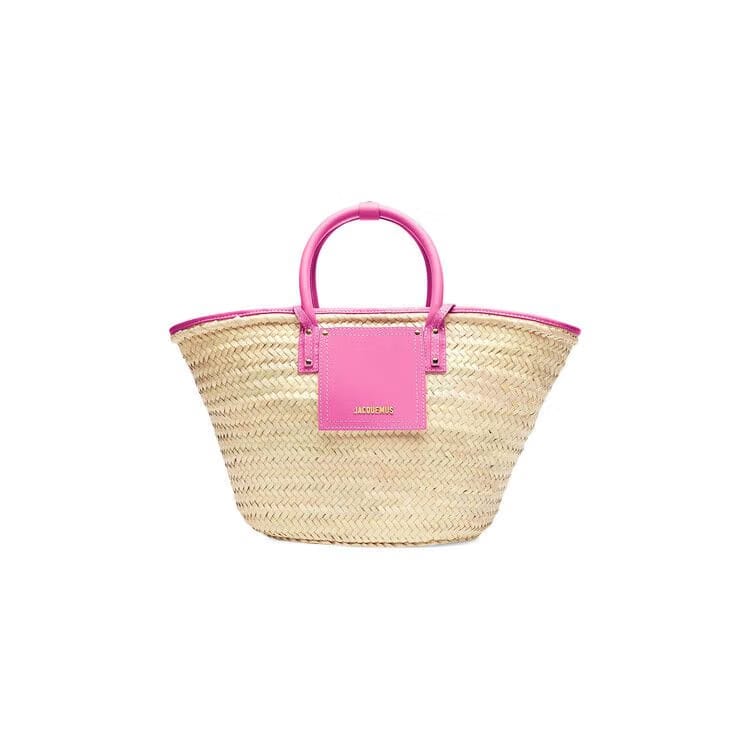 Jacquemus Le Panier Soli Neon Pink