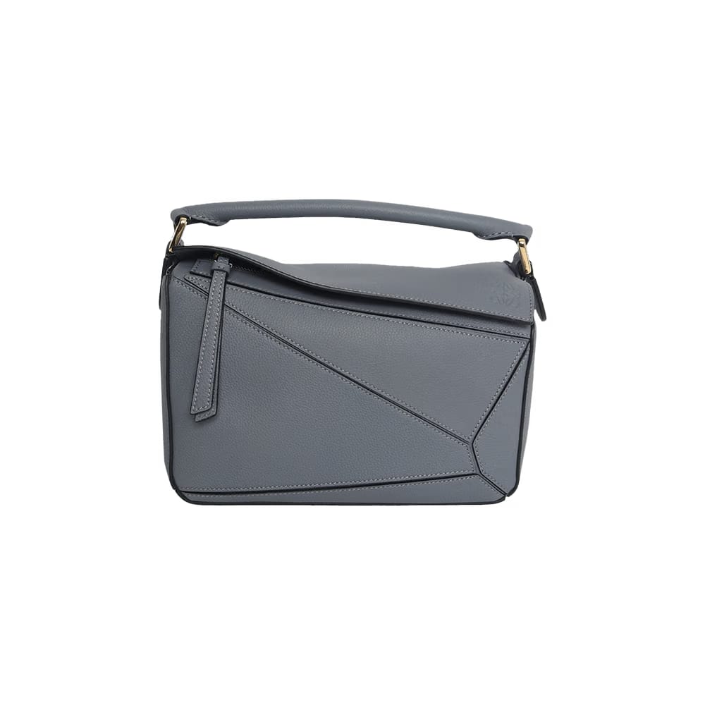 Loewe Puzzle Small Bag Asphalt Grey