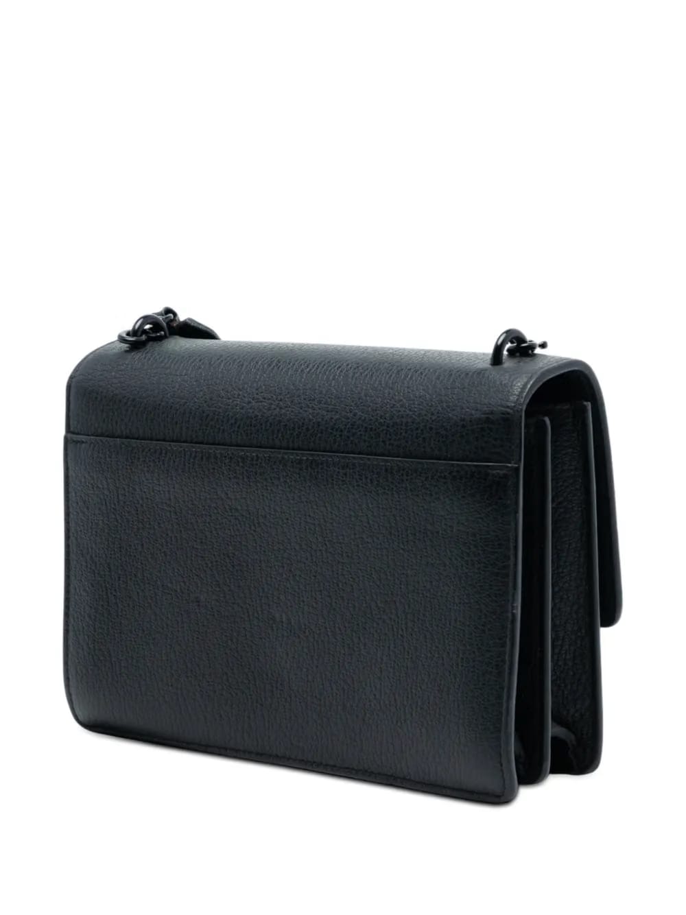 2012-2025 Medium Grained Calfskin Guitar Strap Monogram Sunset crossbody bag