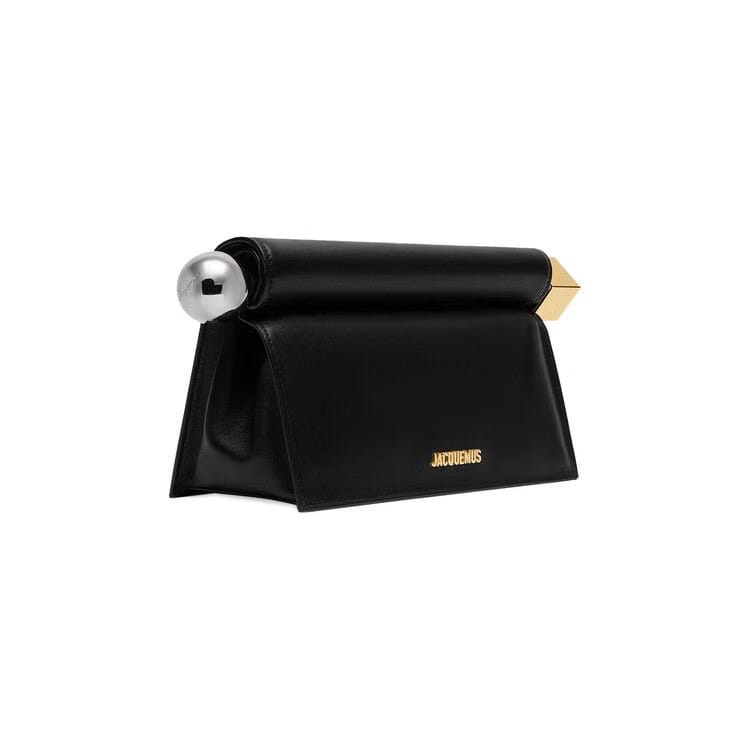 Jacquemus LA Pochette Rond Carre Black