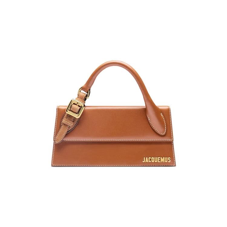 Jacquemus Le Chiquito Long Boucle Light Brown