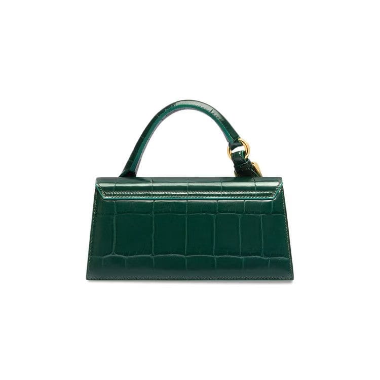 Jacquemus Le Chiquito Long Boucle Dark Green